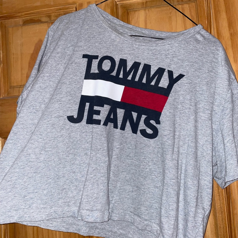 Tommy Hilfiger Cropped T Shirt
